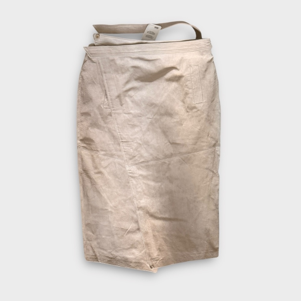 ASOS Premium Suede Midi Skirt – Size 14 (NWT) - Picture 4 of 9
